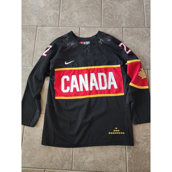 Nike Other - Nike Jamie Benn Team Canada 2014 Sochi Olympics Hockey Jersey Black Mens L 22